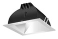 RAB NDLED6SD-50YY-M-S RECESSED DOWNLIGHTS 20 LUMENS NDLED6SD 6 INCH SQUARE UNIVERSAL DIMMING 50 DEGREE BEAM SPREAD 2700K 80CRI MATTE SILVER CONE SILVER TRIM