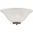 NUVO Lighting NUV-60-5379 Ballerina - 1 Light - Wall Sconce - Mahogany Bronze with Frosted Glass