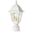 NUVO Lighting NUV-60-546 Briton - 1 Light - 14 in. - Post Lantern with Clear Glass