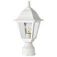 NUVO Lighting NUV-60-546 Briton - 1 Light - 14 in. - Post Lantern with Clear Glass