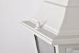 NUVO Lighting 60-546 Briton, 1-Light, 14in, Post Lantern with Clear Glass