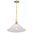 NUVO Lighting 60-392 1-Light, 16in, Pendant, Alabaster Glass
