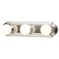 NUVO Lighting 60-300 3 Light, 18in, Vanity, Racetrack Style