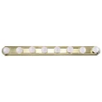 NUVO Lighting 60-311 8 Light, 48in, Vanity, Racetrack Style