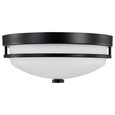 NUVO Lighting 60-5586 Neval, 2 Light, Flush Fixture with Satin White Glass