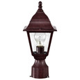 NUVO Lighting NUV-60-547 Briton - 1 Light - 14 in. - Post Lantern with Clear Glass