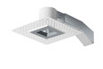 RAB RDLED2S8-30YY-TLS RECESSED DOWNLIGHTS 573 LUMENS RDLED2S8 2 INCH SQUARE 8W 30 DEGREE BEAM SPREAD 80CRI 2700K TRIMLESS MATTE SILVER TRIM RING