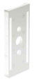RAB RPA6W AREA LIGHTS ROUND POLE ADAPTOR 6 INCHES RND WHITE AL ALX AJ ALED52 ALED78 TO 150