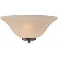 NUVO Lighting NUV-60-5384 Ballerina - 1 Light - Wall Sconce - Mahogany Bronze with Champagne Linen Glass