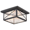 NUVO Lighting NUV-60-5626 Wingate - 2 light - Outdoor Flush Fixture with Clear Seed Glass