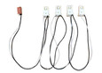 RAB SOCKET-T8-T-4-KITS LINEAR TUBES 1 SWITCH 4 TALL SOCKET 8PCS WIRE