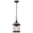 NUVO Lighting NUV-60-4978 Boxwood - 1 Light - 14 in. - Outdoor Hanging with Clear Beveled Glass