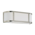 NUVO Lighting NUV-60-2871 Odeon - 2 Light - Wall Sconce with Satin White Glass