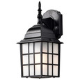 NUVO Lighting 60-4906 Adams, 1-Light, 14in, Outdoor Wall with Frosted Glass