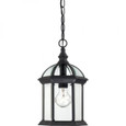 NUVO Lighting NUV-60-4979 Boxwood - 1 Light - 14 in. - Outdoor Hanging with Clear Beveled Glass