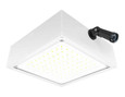 RAB VANLED10NFW/PCS CANOPY LIGHTS 2145 LUMENS VANLED 10W FLAT CLEAR LENS 120V SWIVEL PHOTOCELL WHITE