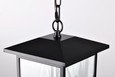 NUVO Lighting NUV-60-5933 Jamesport Collection Outdoor 11 inch Hanging Light - Matte Black with Clear Glass