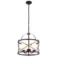 NUVO Lighting 60-5337 Ginger, 3 Light, Pendant with Etched Opal Glass