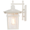 NUVO Lighting 60-4957 Cove Neck, 1-Light, 14in, Outdoor Lantern with Clear Seed Glass