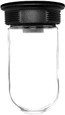 RAB VX100B VAPORPROOF 100 CEILING 4 INCHES BOX 1/2 INCH BLACK WITH GLASS GLOBE