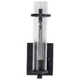 NUVO Lighting 60-6381 Donzi, 1-Light, Vanity Fixture, Iron Black Finish