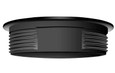 RAB VC1B VAPORPROOF 100 CEILING BLACK LESS GLOBE