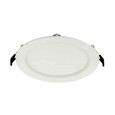 RAB WFRL6R139FA120WBS 6" WAFER ROUND SHALLOW BAFFLE 13W CRI90 5CCT 120V WHITE