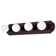 NUVO Lighting 60-305 4-Light, 24in, Vanity, Racetrack Style