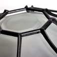 NUVO Lighting 60-536 1-Light, 12in, Ceiling Spider Cage Fixture, Die Cast, Glass Lens
