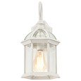 NUVO Lighting 60-4961 Boxwood, 1-Light, 15in, Outdoor Wall with Clear Seed Glass