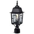 NUVO Lighting NUV-60-4929 Banyan - 1 Light - 17 in. - Outdoor Post with Clear Water Glass