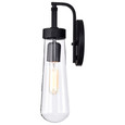 NUVO Lighting 60-5361 Beaker, 1-Light, Wall Sconce with Clear Glass