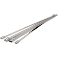 F4P 8" Cable Tie - 40LB to 250LB (Standard, Releasable, Metal-Detectable, Stainless Steel, per 100)