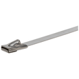 F4P 8" Cable Tie - 40LB to 250LB (Standard, Releasable, Metal-Detectable, Stainless Steel, per 100)