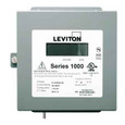 Leviton 1N240-81 Series 1000, Dual Element Meter, 1P/3W, 120/208/240V, 800:0.1A, Max 800A, METER ONLY.