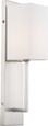 NUVO Lighting NUV-60-6691 Vesey - 1 Light - Wall Sconce - Brushed Nickel Finish with White Linen Shade