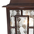 NUVO Lighting NUV-60-4932 Banyan - 1 Light - 11 in. - Outdoor Hanging with Clear Water Glass