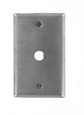 Leviton 84444-40 Single Gang, Stainless Steel Metal Wallplate, Satin Finish Standard Size, Type 302 - STAINLESS STEEL