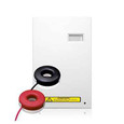 Leviton 6PSMT-C02 0.5% Mini Meter Kit Surface Mount Enclosure 120/208/240VAC 1P/3W w/2 200:0.1A Solid Core CTs