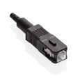 Leviton 49991-5SC FastCAM Pre-polished Connector, SC (Black), OM2 (50/125µm Multimode)
