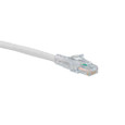 Leviton 5D460-3W eXtreme Cat 5e SlimLine Boot Patch Cord, 3 ft, White