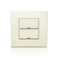 Leviton CKDBK-20T DLV Color Change Kit, IEC BS, 2 Buttons, Color: Light Almond