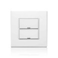Leviton CKDBK-20W DLV Color Change Kit, IEC BS, 2 Buttons, Color: White