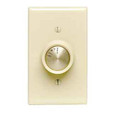 Leviton 6639-IW 1.5 Amp, 120 Volt AC 60Hz, Single-Pole, Trimatron Quiet Step Electro-Mechanical, Rotary Fan Speed Control - White knob assembled, Ivory included. Packaged in Clamshell.