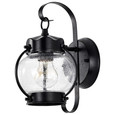 NUVO Lighting 60-632 1-Light, 11in, Wall Lantern, Onion Lantern with Clear Seed Glass