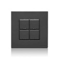 Leviton CKDBK-40E DLV Color Change Kit, IEC BS, 4 Buttons, Color: Black
