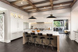 NUVO Lighting 60-7462 Perkins, 1-Light, Large Pendant, Matte Black with Burnished Brass