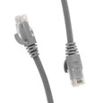 Leviton 6Z460-GY1 eXtreme Cat 6 Low Smoke Zero Halogen (LSZH) UTP Patch Cord, 1 Meter, Grey