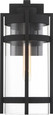 NUVO Lighting 60-6573 Tofino, 1-Light, Large Lantern, Textured Black Finish with Clear Glass