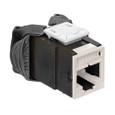 Leviton 5EUJK-RT5 Atlas-X1 Cat 5e UTP QuickPort Jack, Light Almond